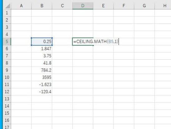 CEILING.MATH関数