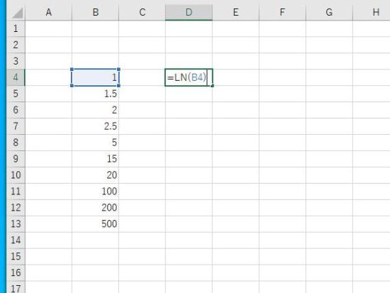 LN関数